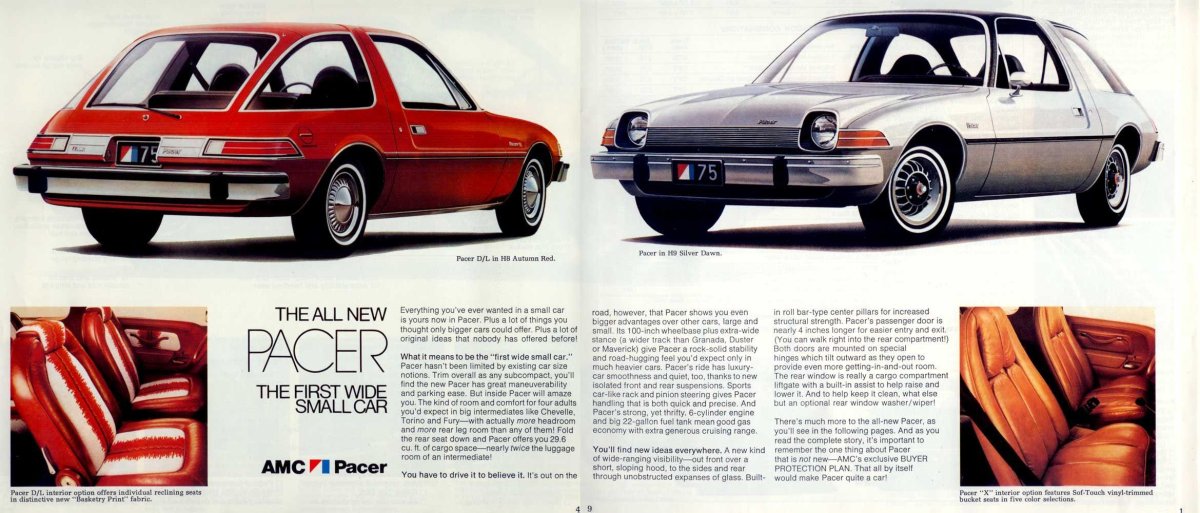 АМС Pacer чертеж