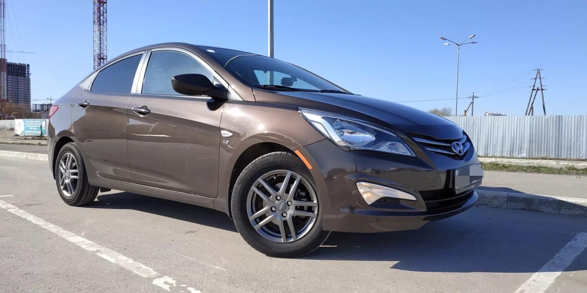 Диски Hyundai Solaris r16 графит