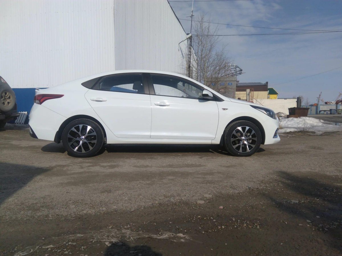 Hyundai Solaris 2017 литье r17