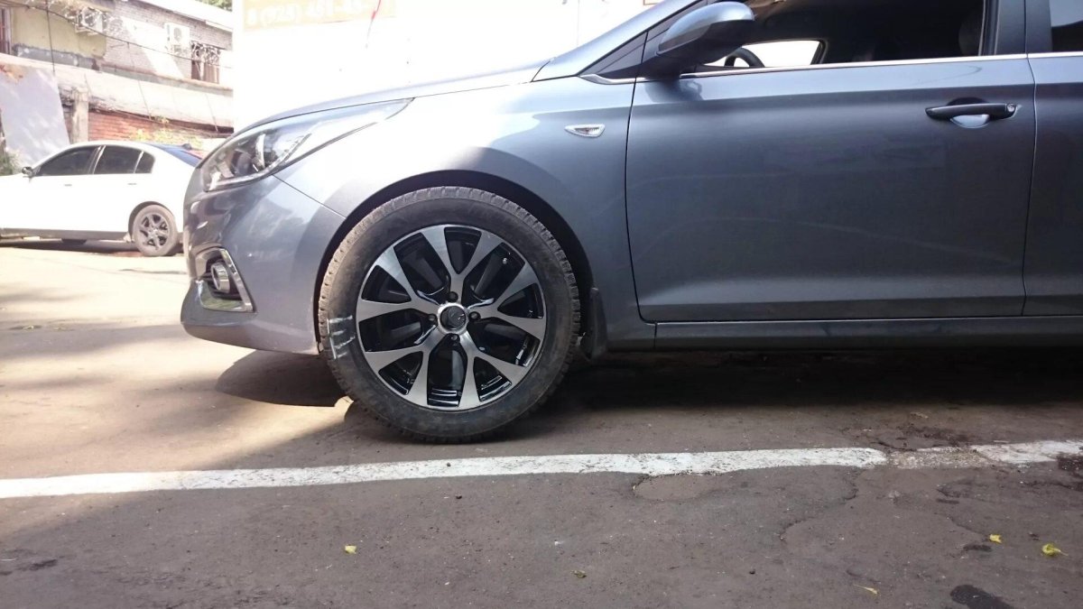 Диски Hyundai Solaris r16 графит