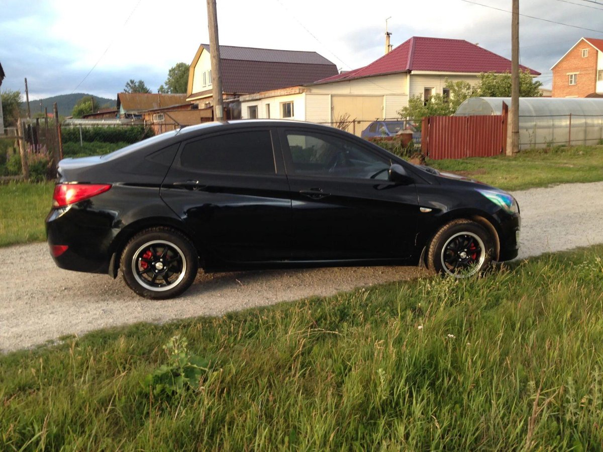 Черный Солярис на 15 дисках