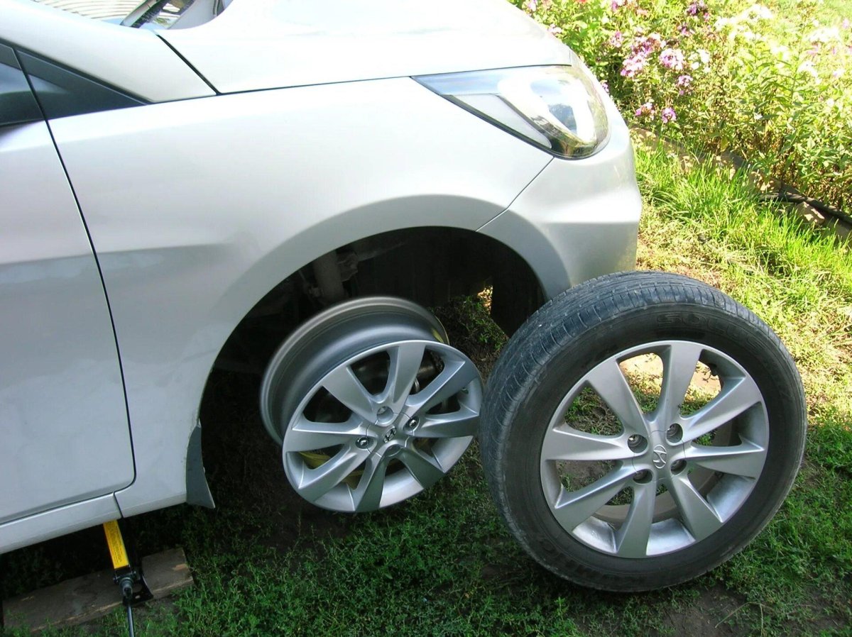 Колеса Kia Rio r15 штатные