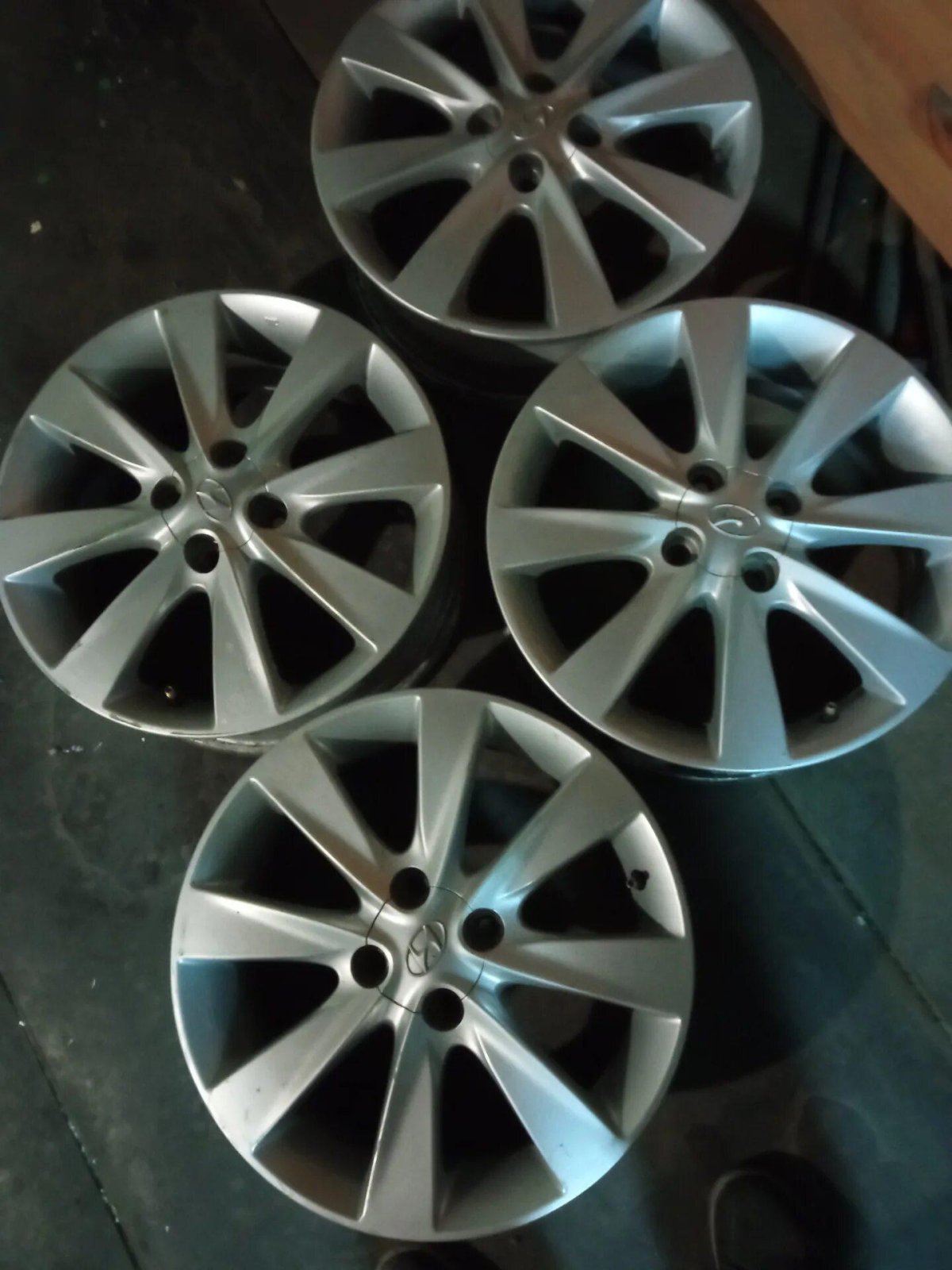 Покраска оригинальных дисков Солярис 1