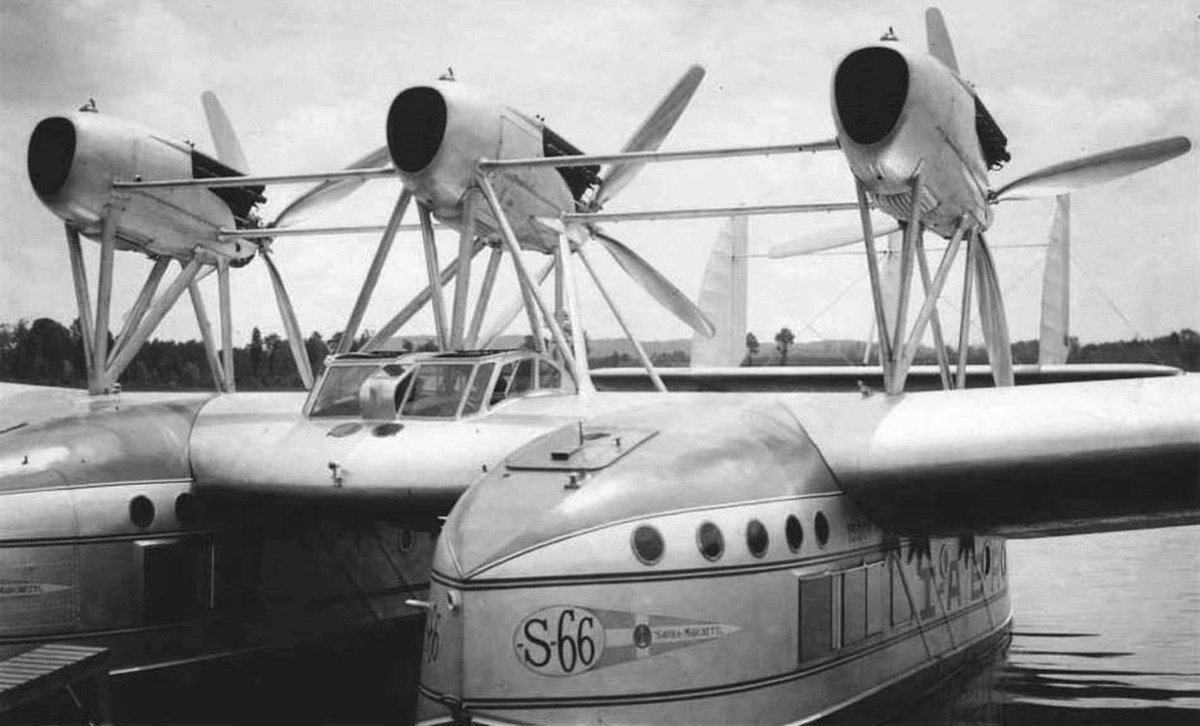 Летающая лодка Savoia-Marchetti s.55