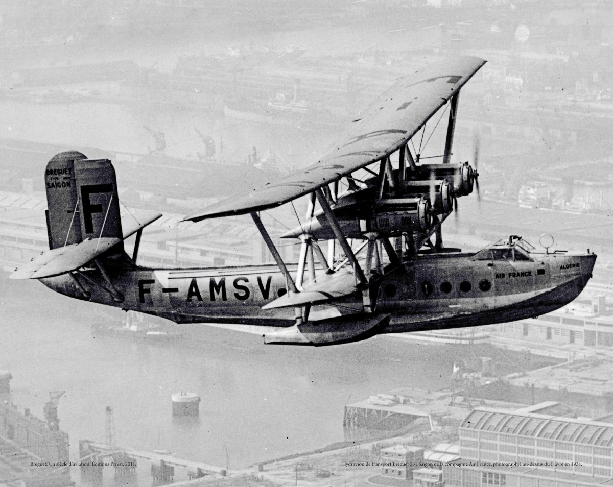 Летающая лодка Breguet 521 Bizerte