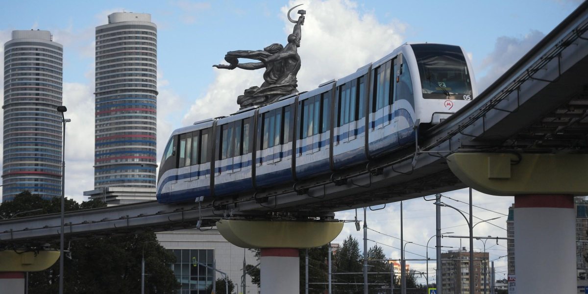 ВДНХ Останкино монорельс