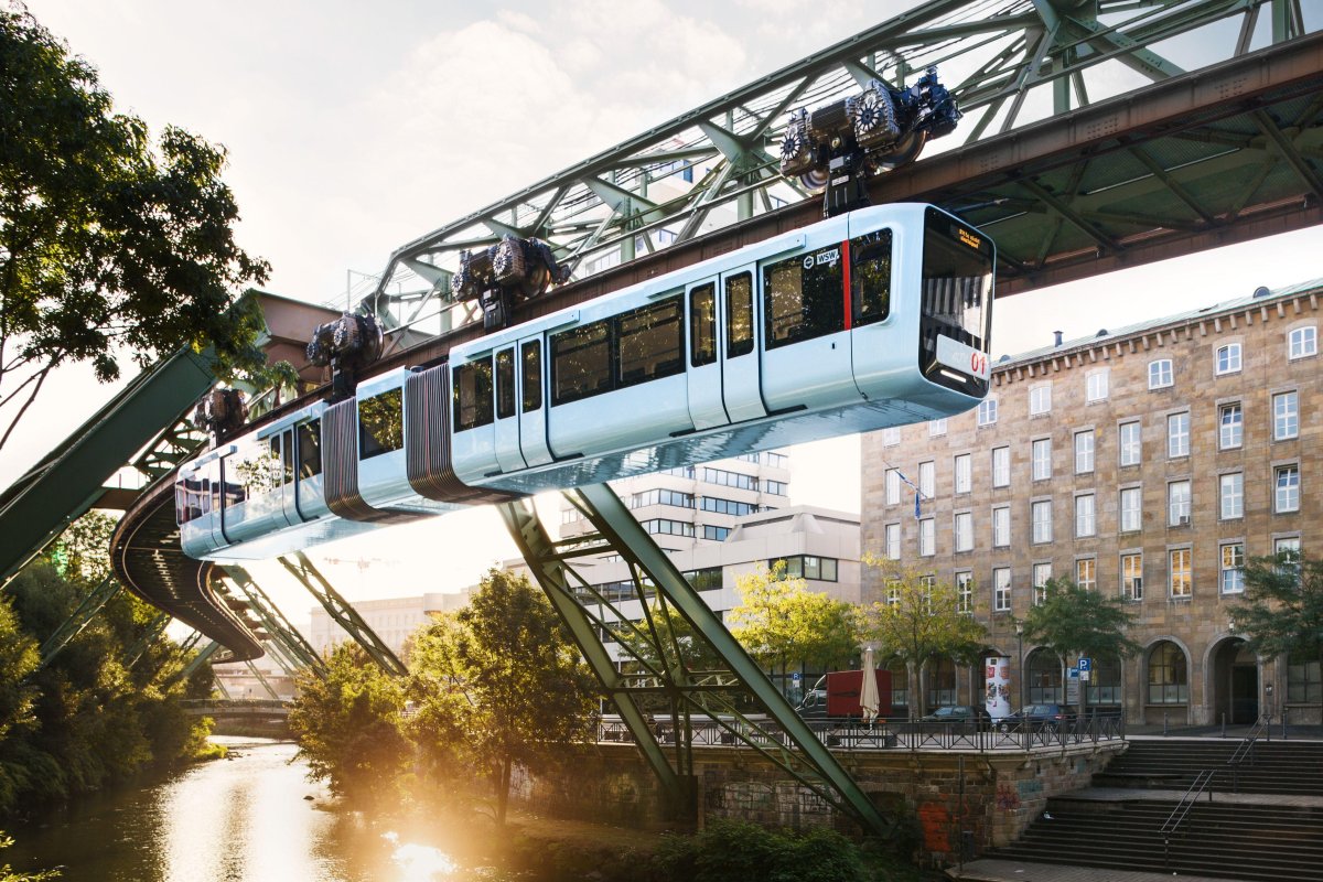 Вуппертальская подвесная дорога Германия