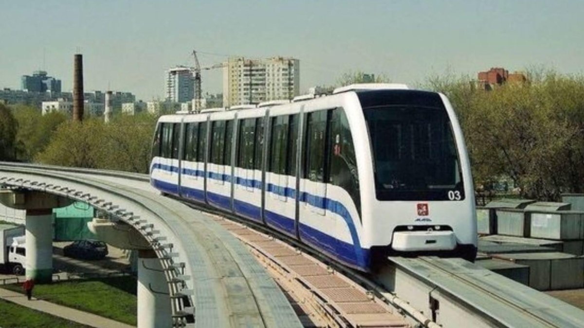 Монорельсовая дорога в Москве