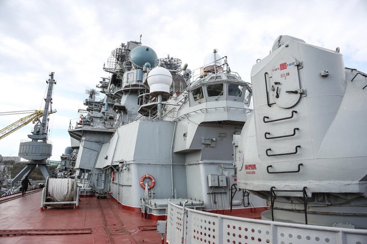 Тяжелый ракетный крейсер Петр Великий