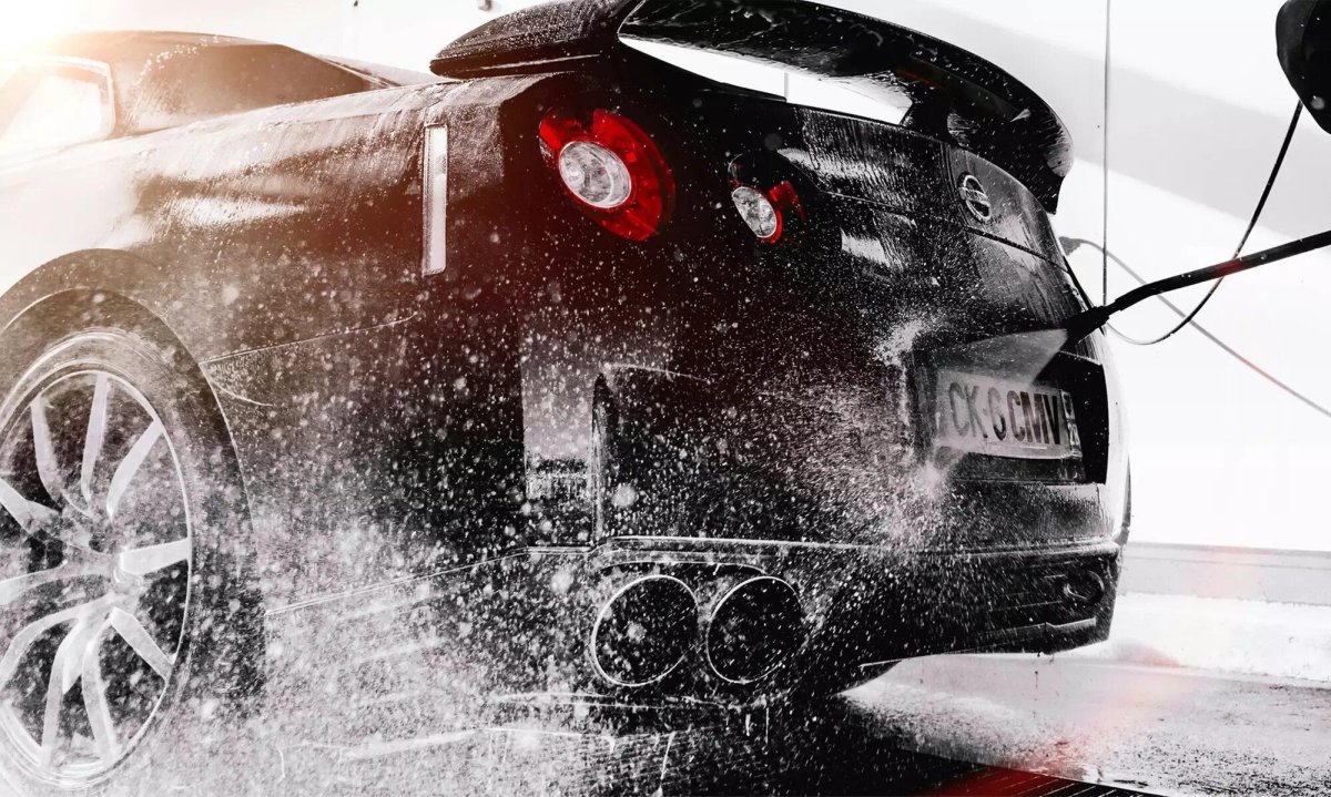 Car Wash Nissan GTR