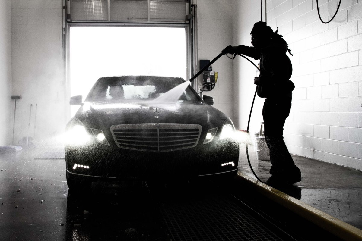 Машина автомойка