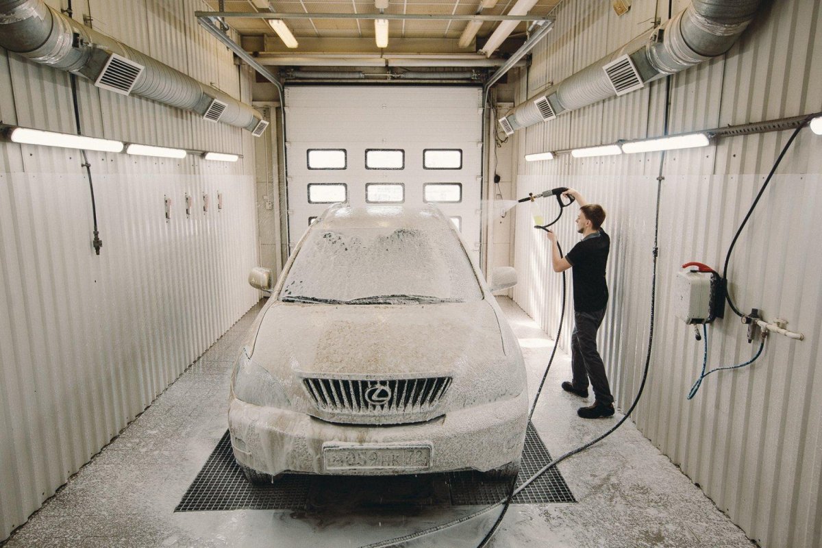 Машина автомойка