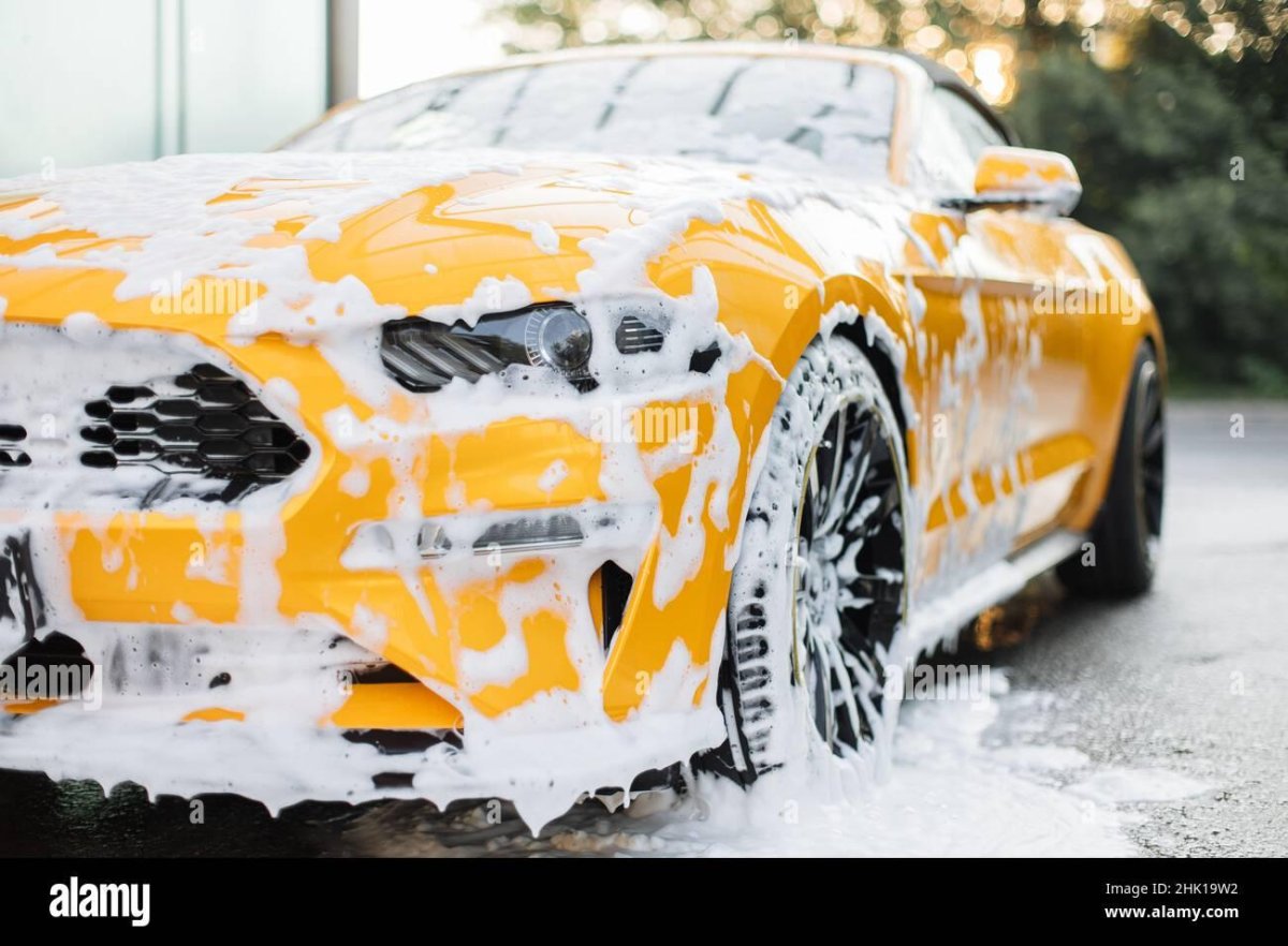 Автомойка мокап