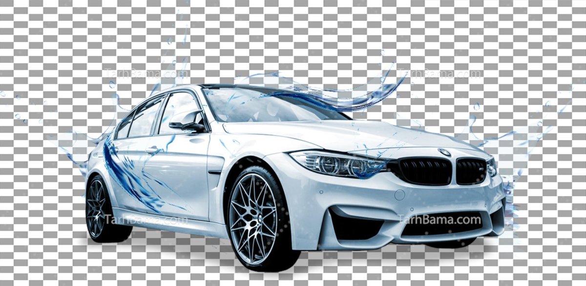 Автомобиль на белом фоне