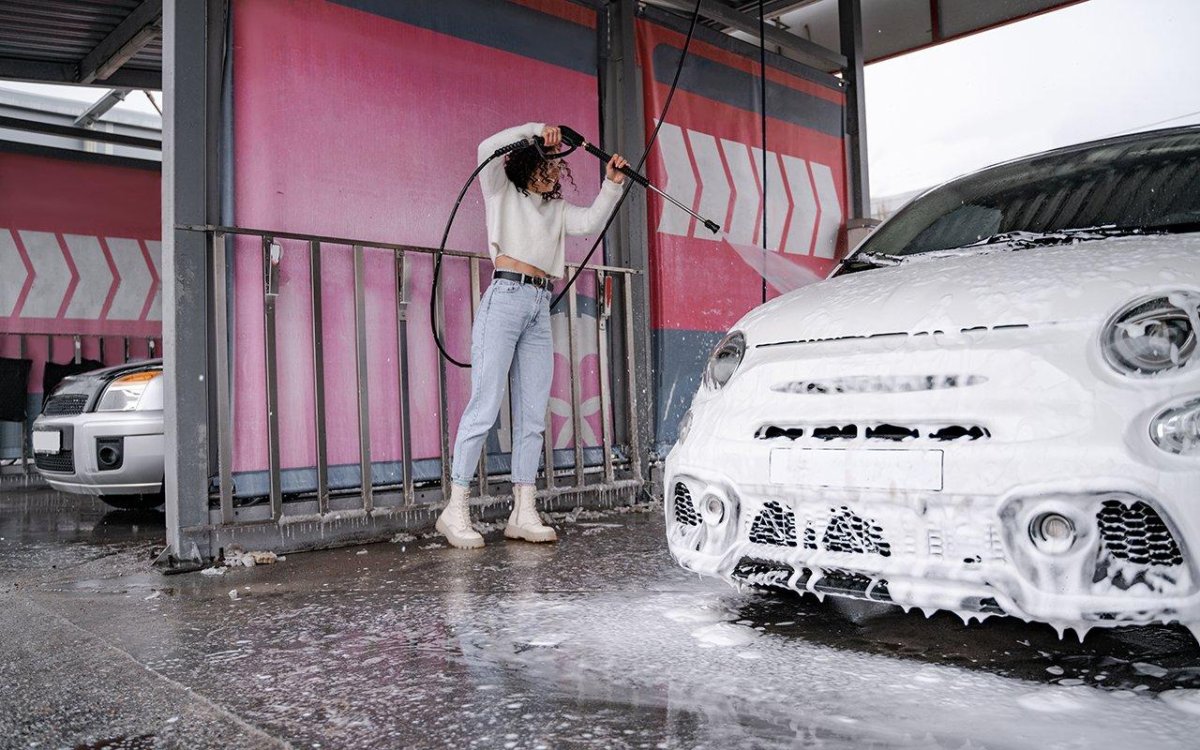 Традиционная автомойка