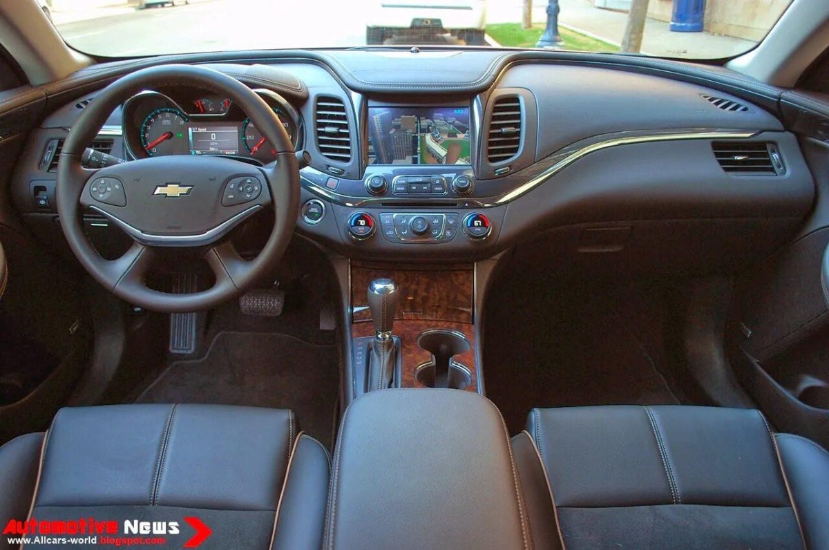 Chevrolet Impala 2022 салон