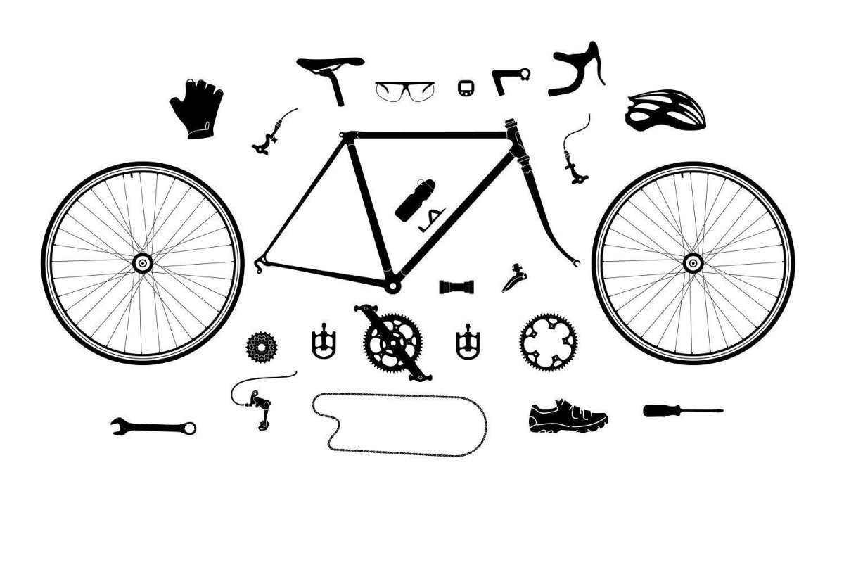 Велосипед по деталям