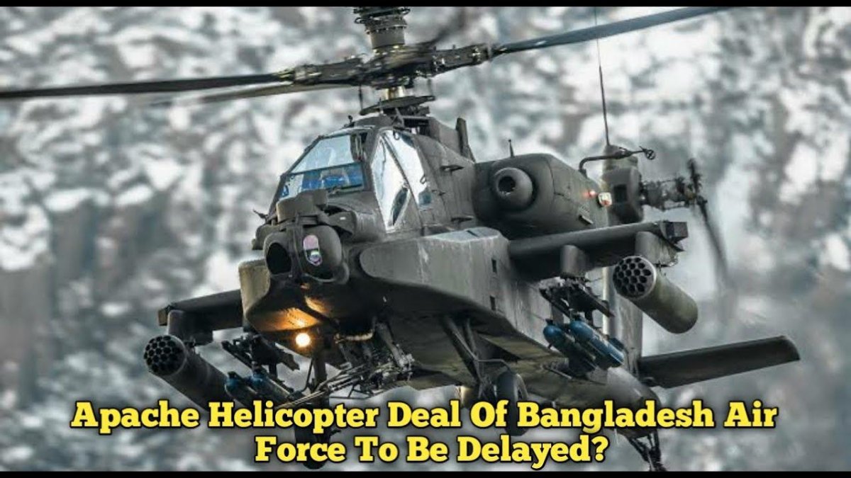 Ударный вертолет Ah-64 Apache