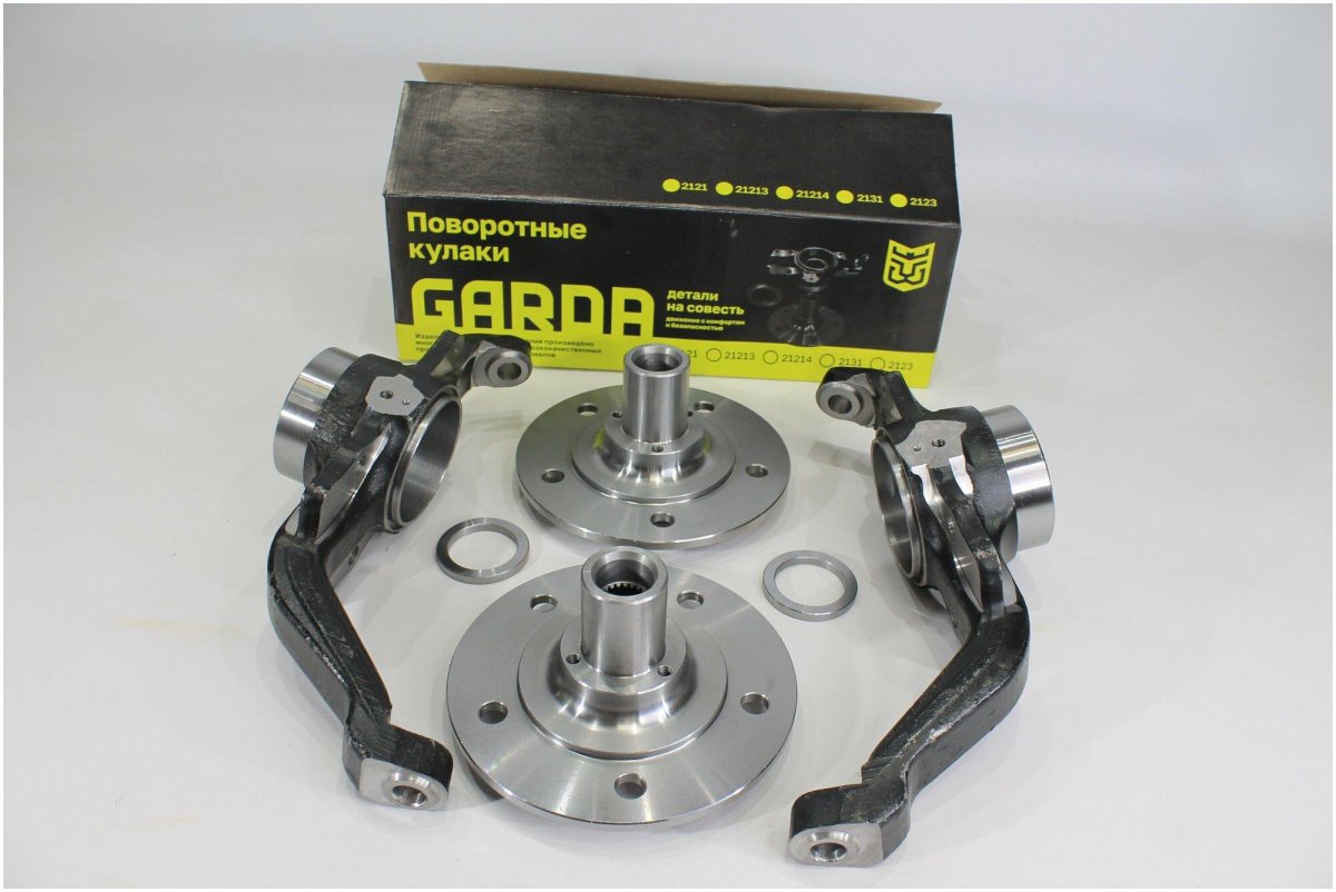 Ступичный узел ВАЗ 2123 С двухрядным подшипником (усиленный) (к-кт 2шт.)
