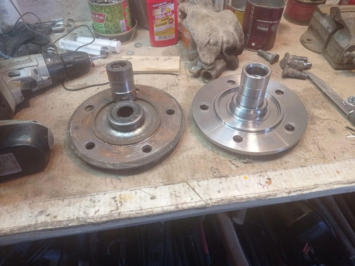 Лопнула ступица Нива Шевроле