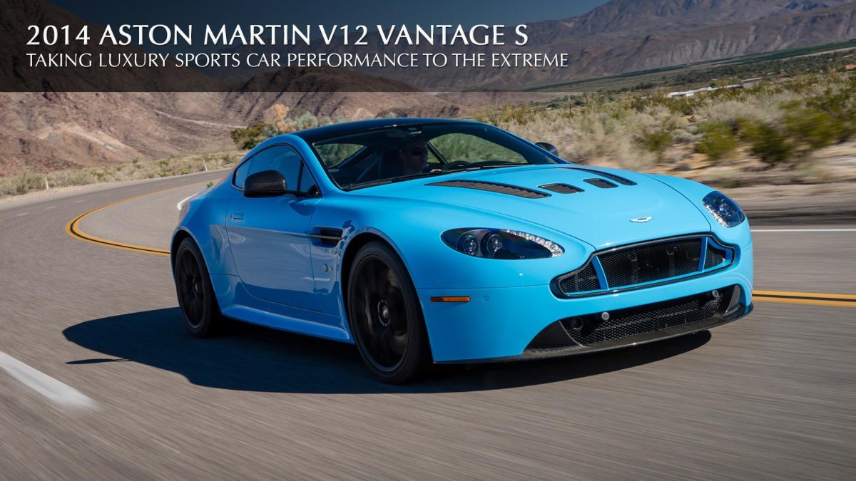 2013 Aston Martin v12 Vantage s