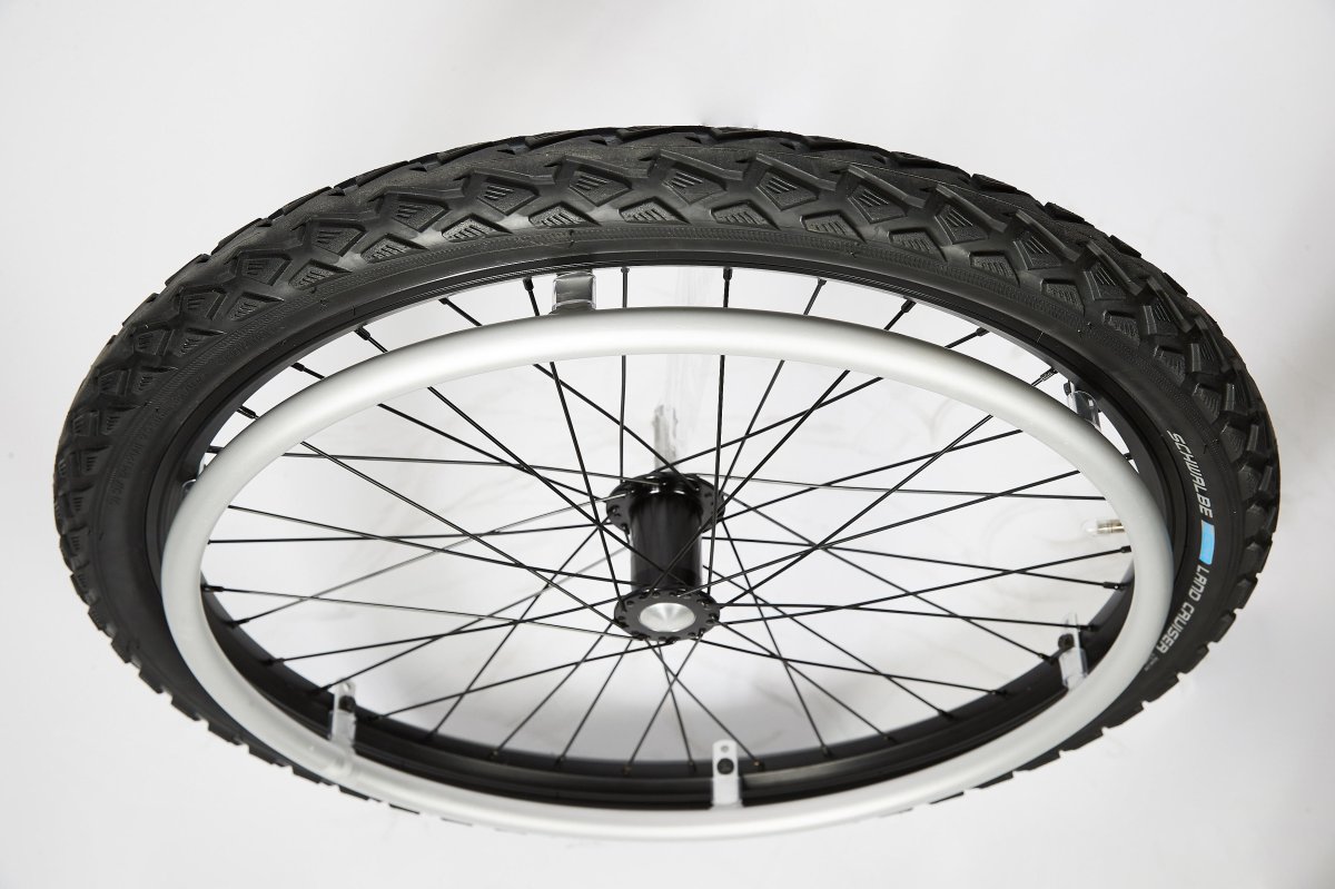 Колеса для инвалидной коляски 24 литое