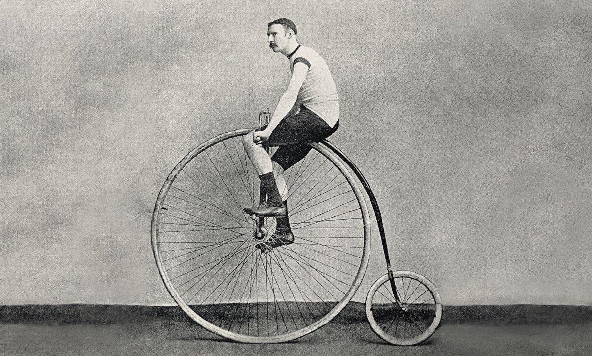 Велосипед пенни фартинг