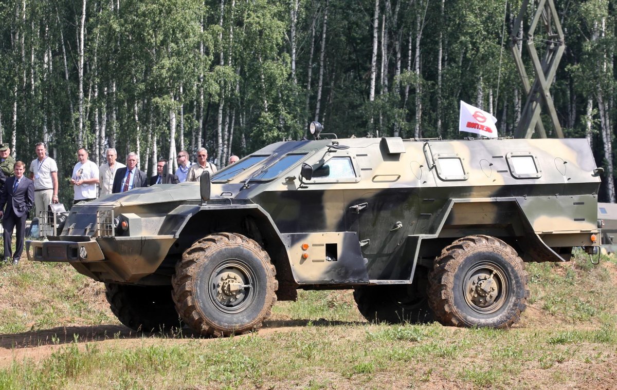 КАМАЗ-43269 выстрел БПМ-97