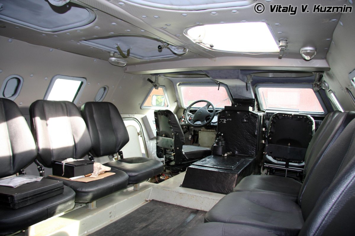 КАМАЗ 43269 салон