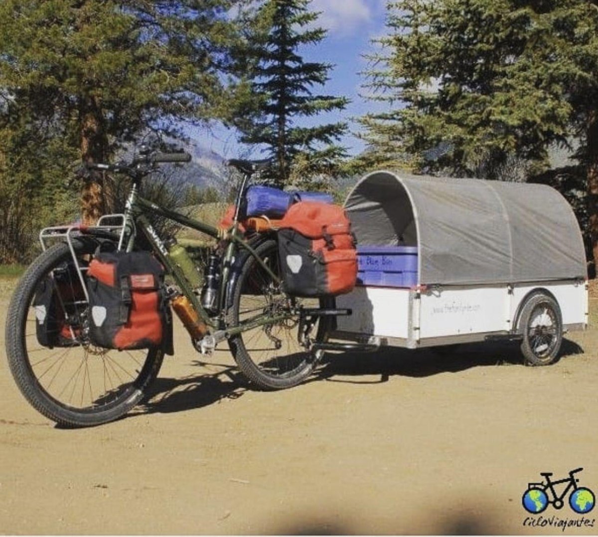 Велосипедный прицеп Bob Ibex