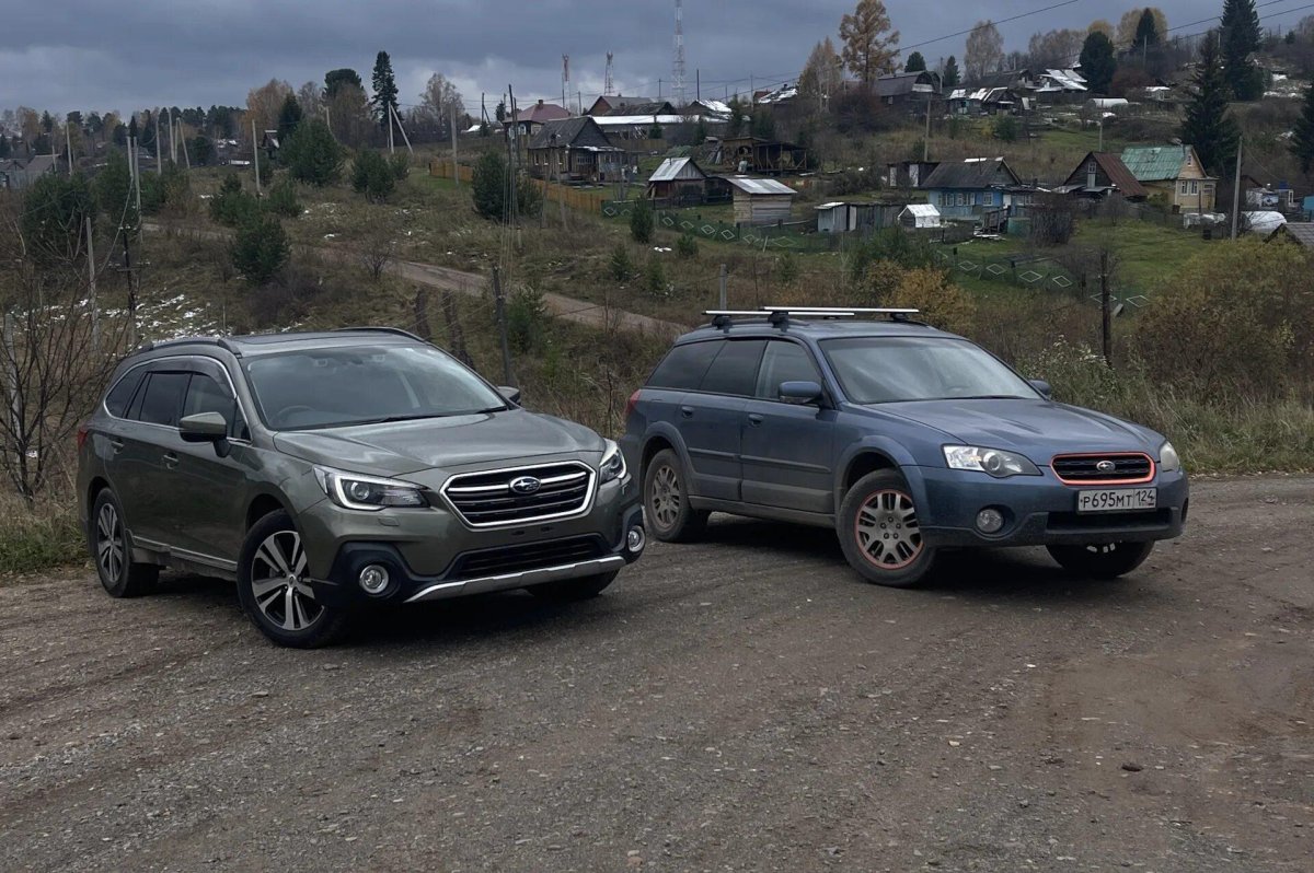 Габариты Субару Аутбек 2017