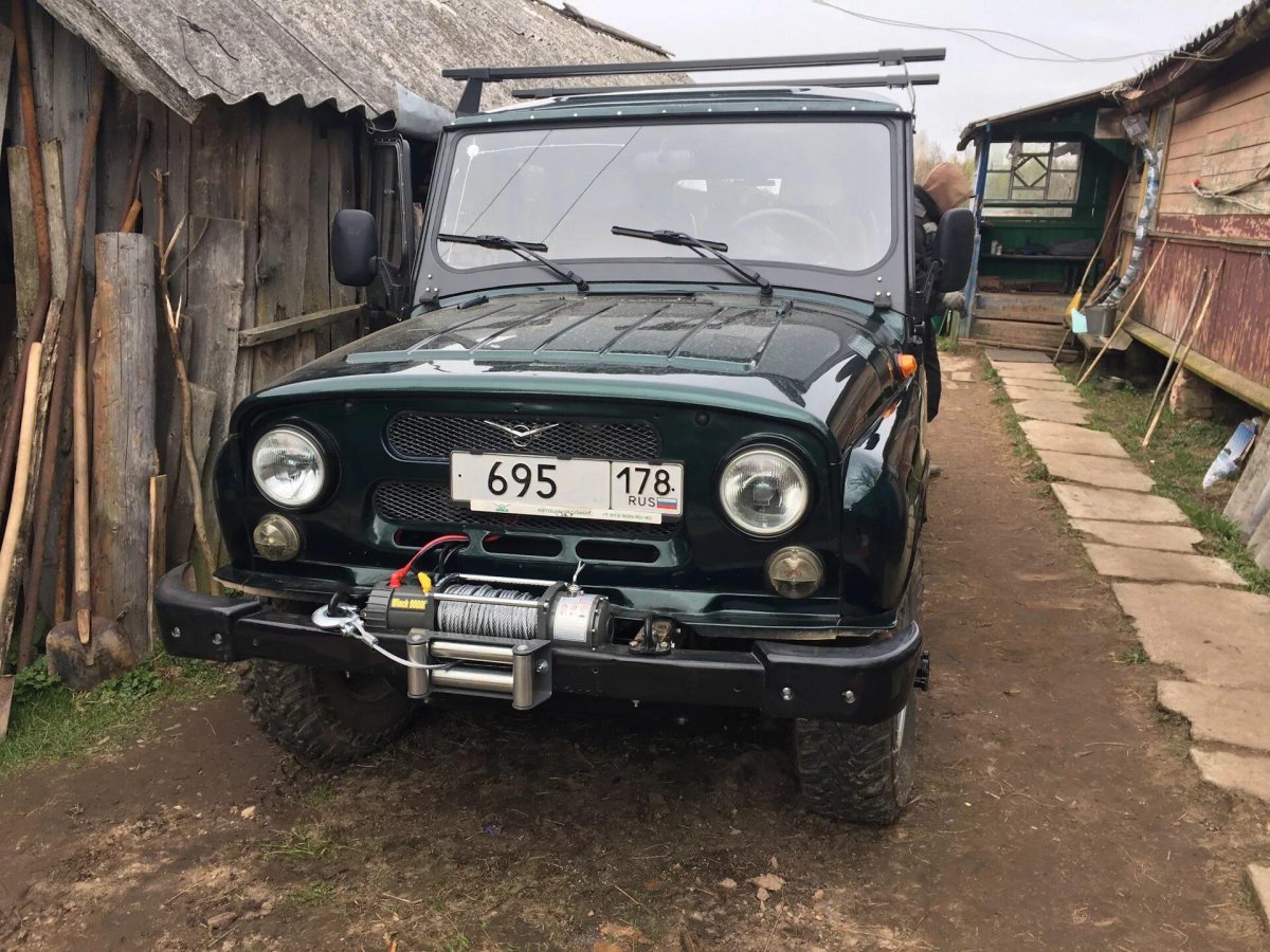 Лебедка на УАЗ 3151