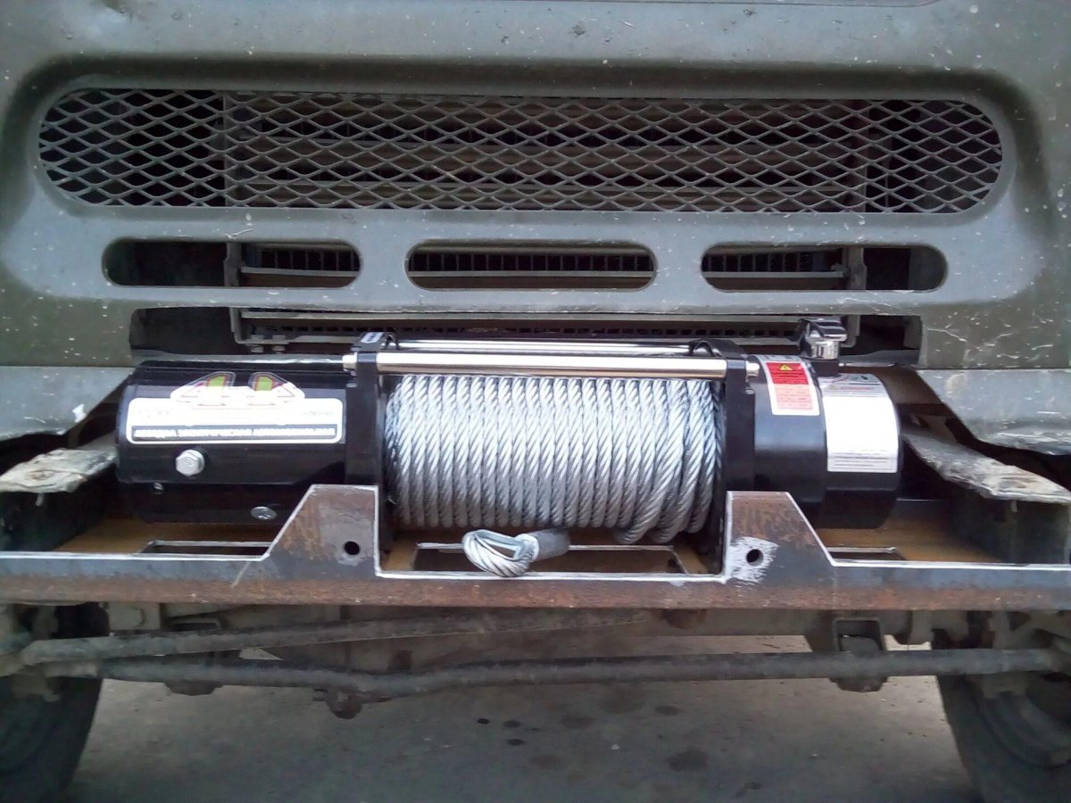 Лебедка на УАЗ 3151