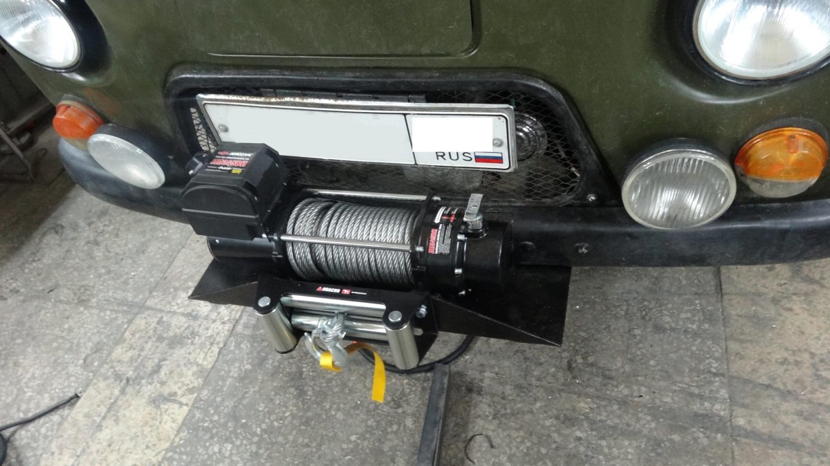 Площадка под лебёдка УАЗ Буханка 452