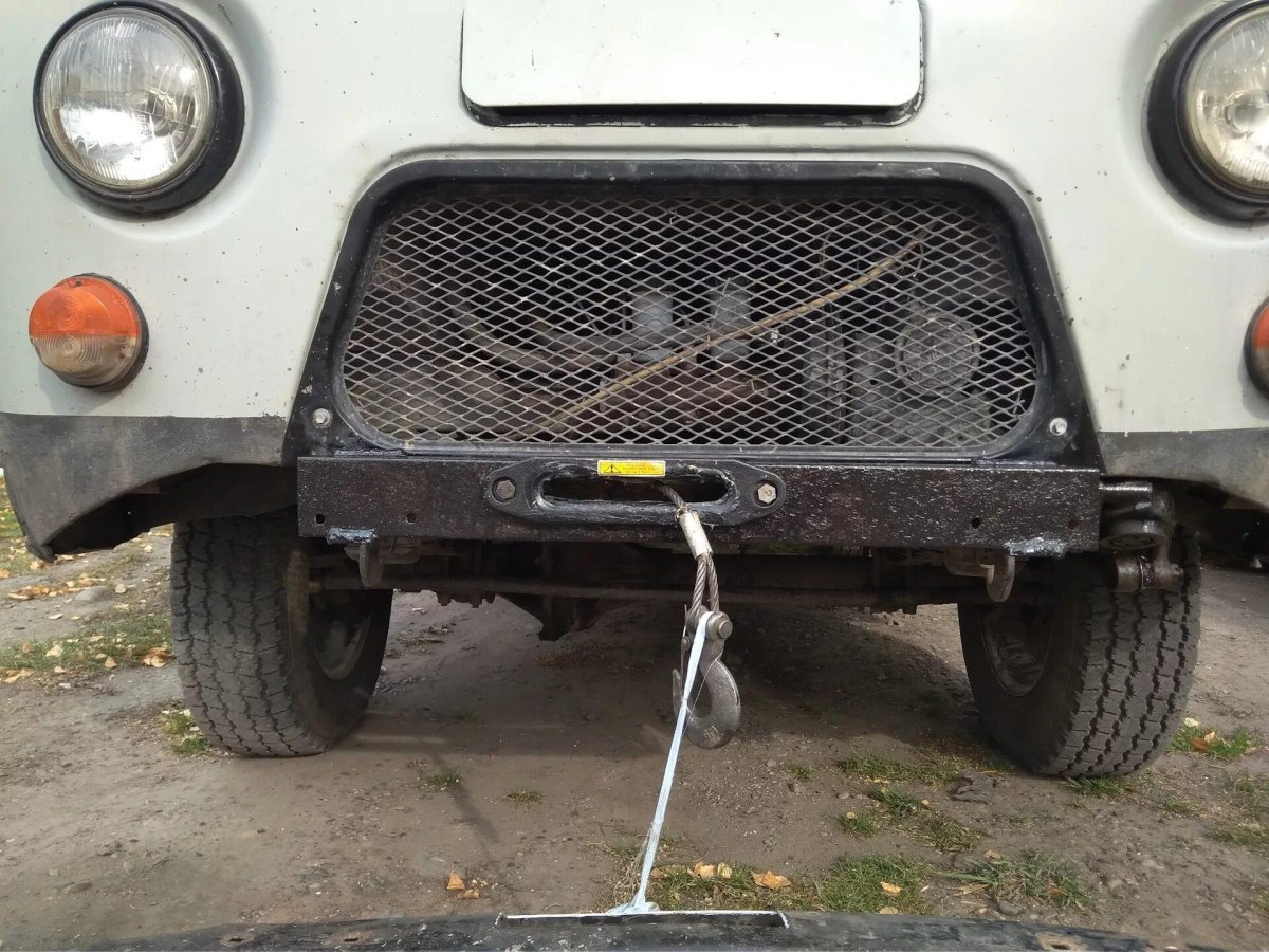 Задняя лебедка УАЗ 3303