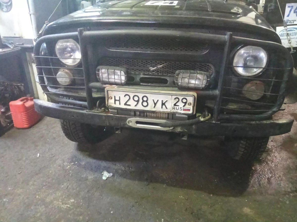 Бампер УАЗ 469 штатный