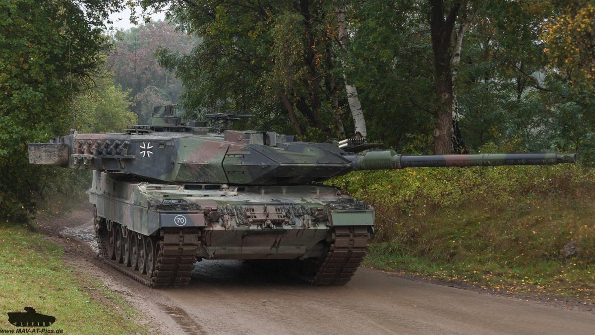 Танки Leopard 2a6