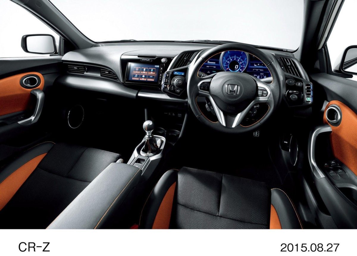 Honda CR-Z 2016 салон