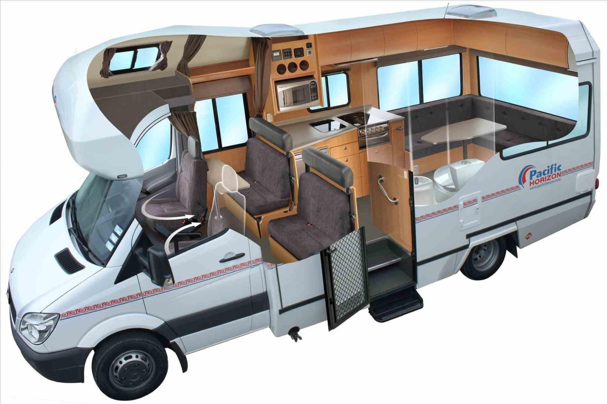 Автодом Мерседес Спринтер планировка