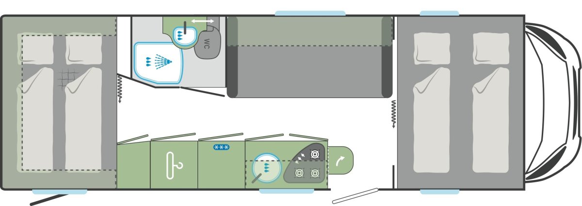 Автодом с альковом