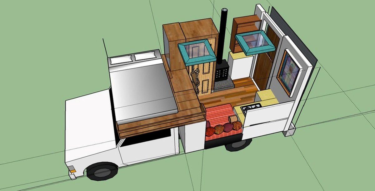 Тини Хаус планировки