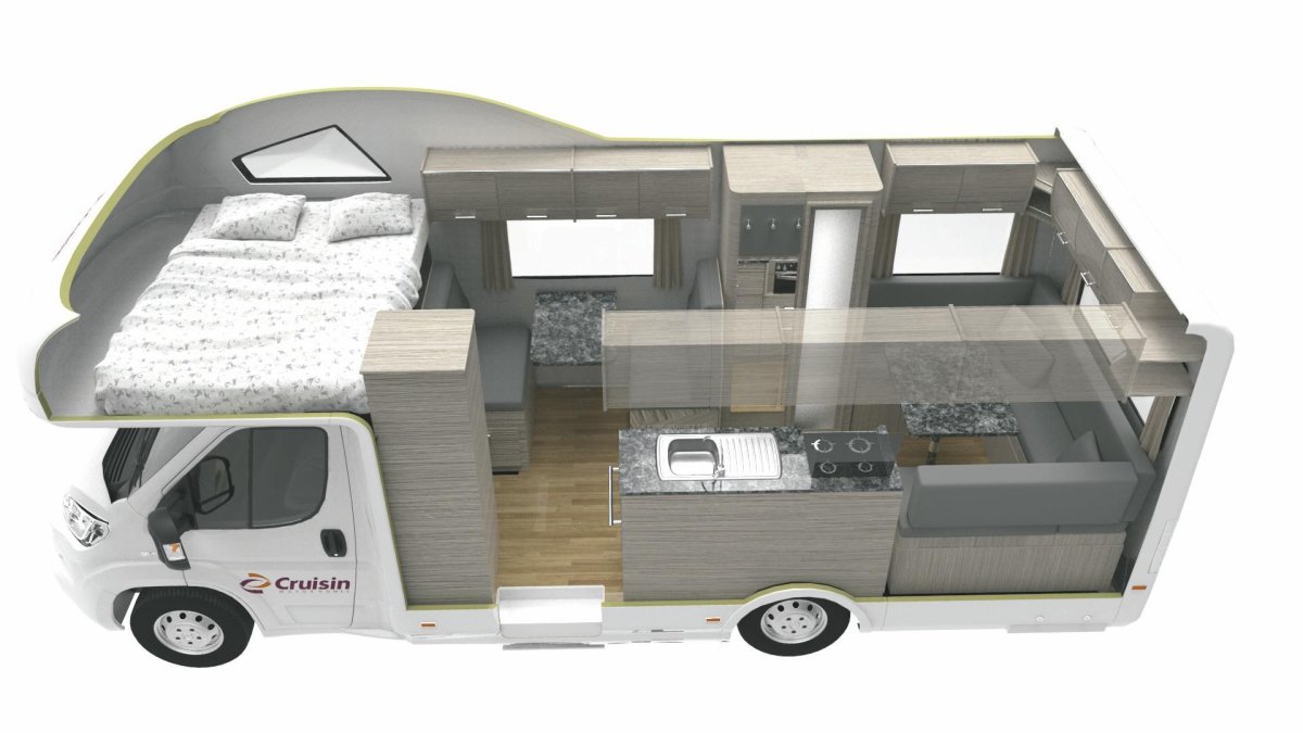 Кемпер Nord Star Eco 180 планировка