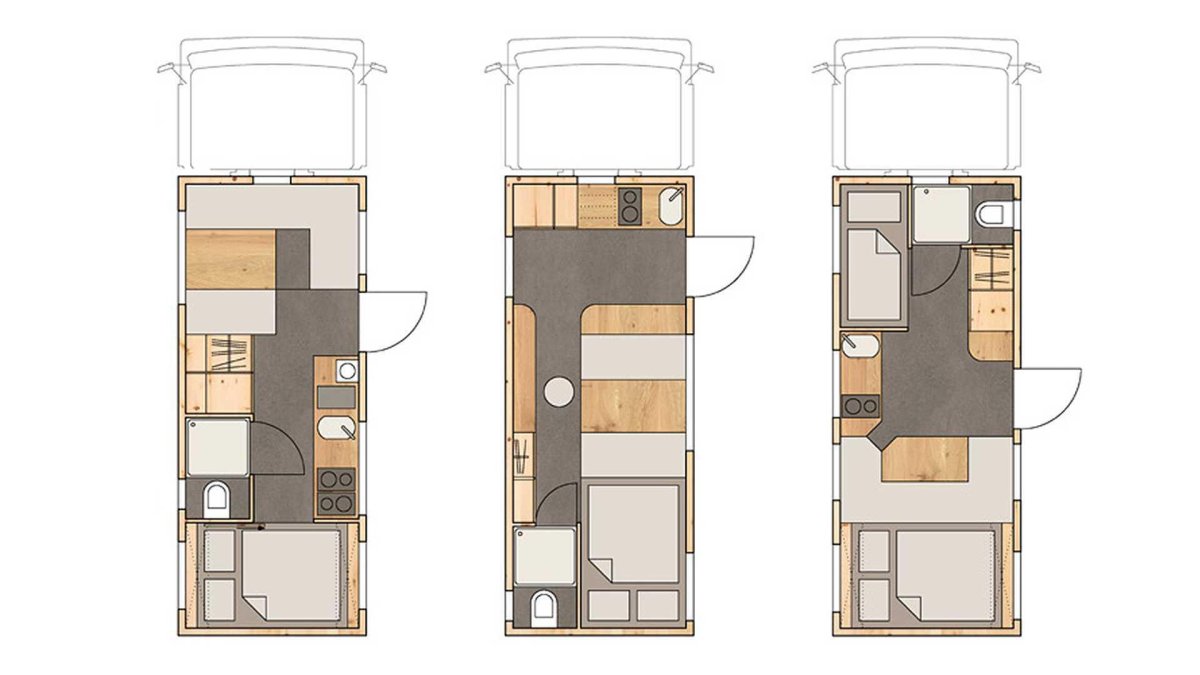 Кемпер Nord Star Eco 180 планировка