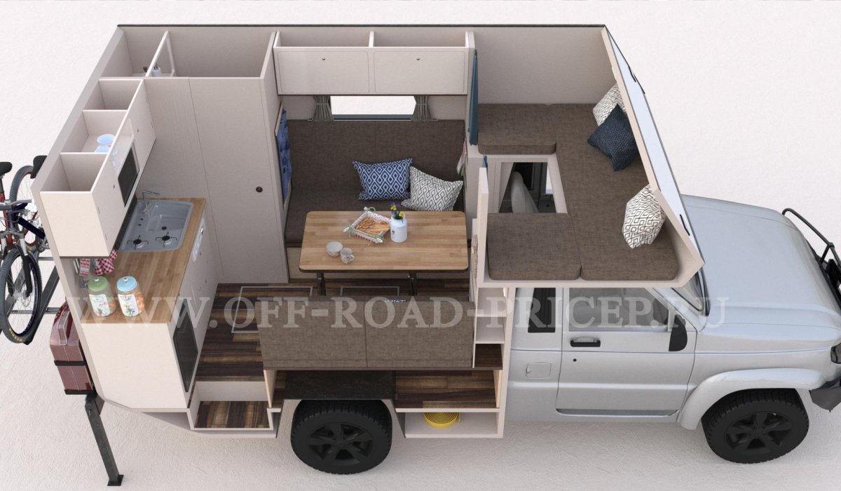 УАЗ профи автодом кемпер