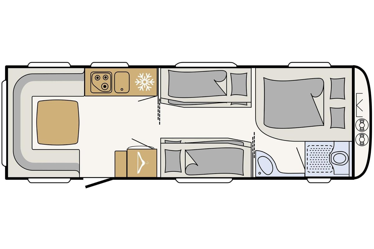Дом на колёсах Dethleffs Beduin 750