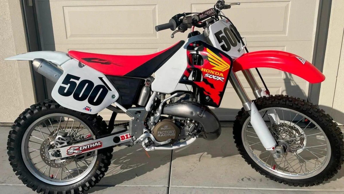 Honda cr500 эндуро