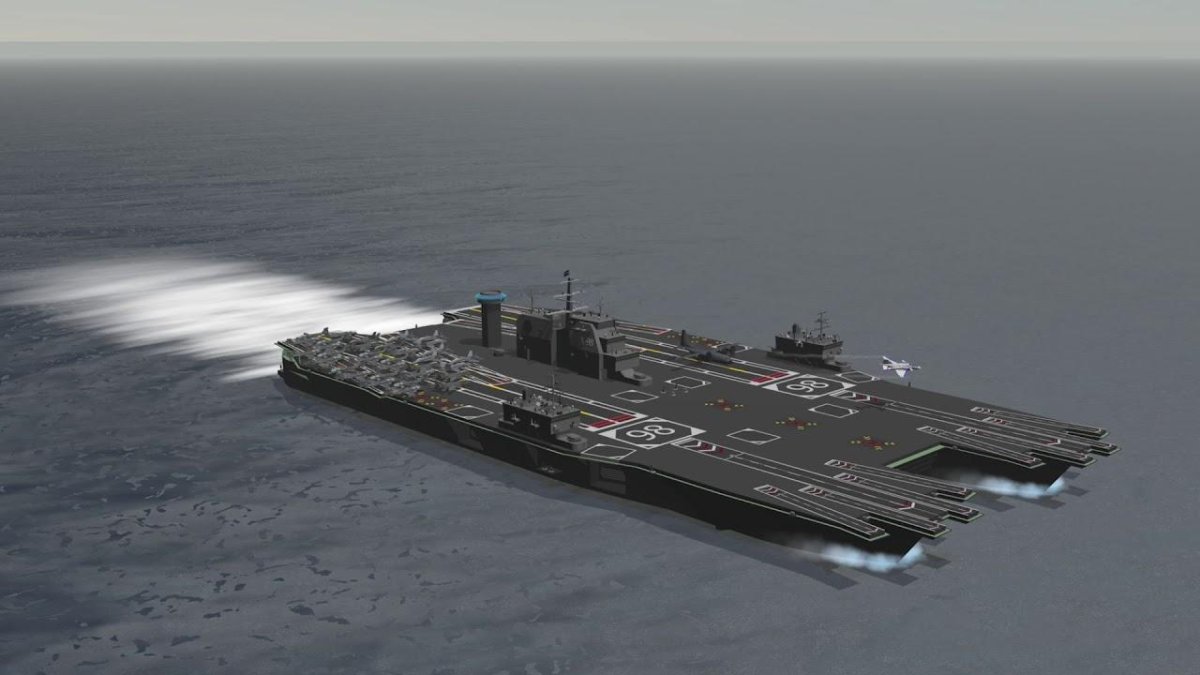 Стелс авианосец