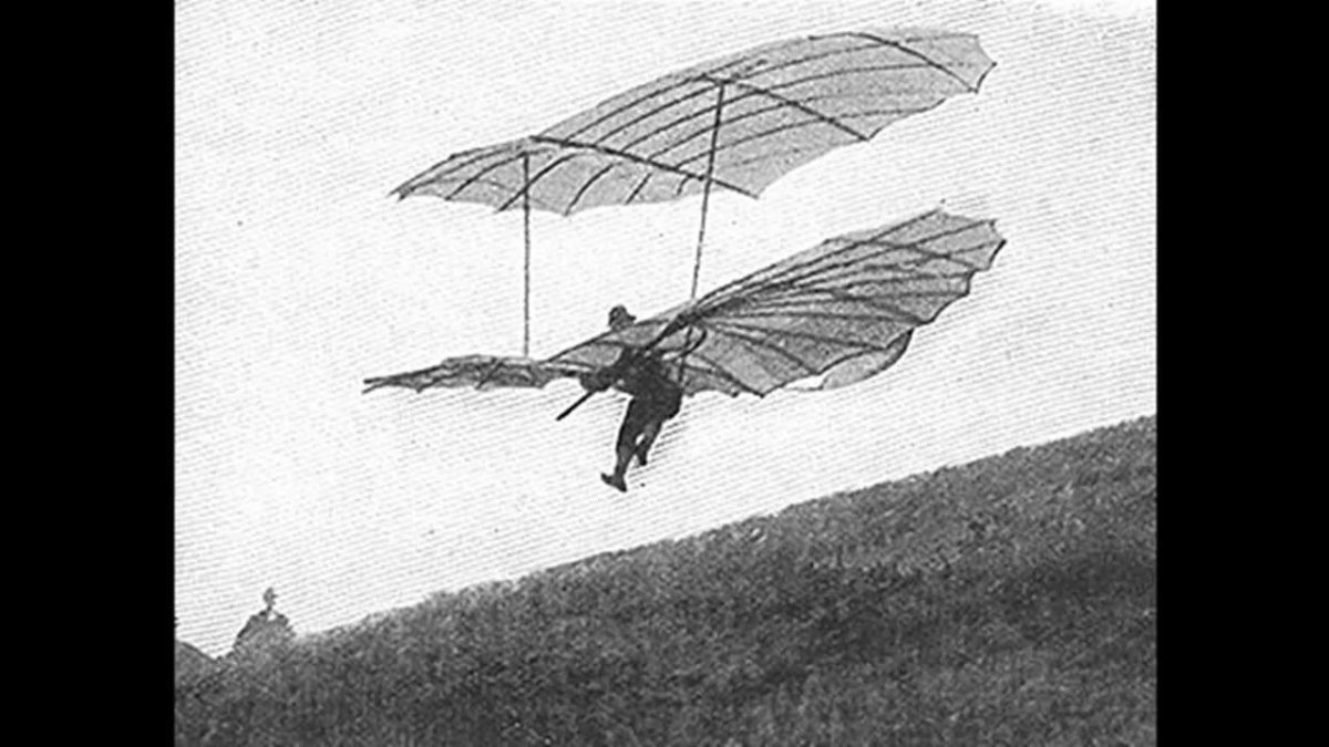 Отто Лилиенталь планер