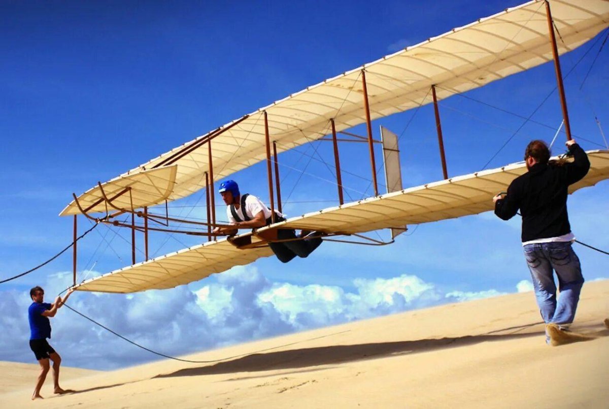 Братья Райт воздушный змей