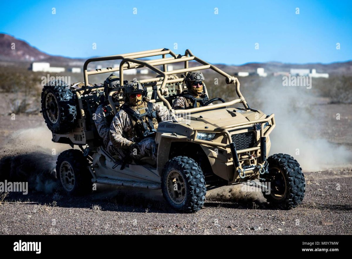 Багги Polaris RZR 4 военный